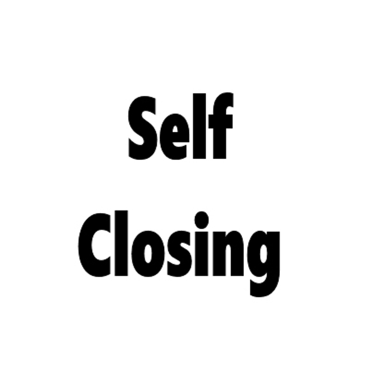 Self Closing